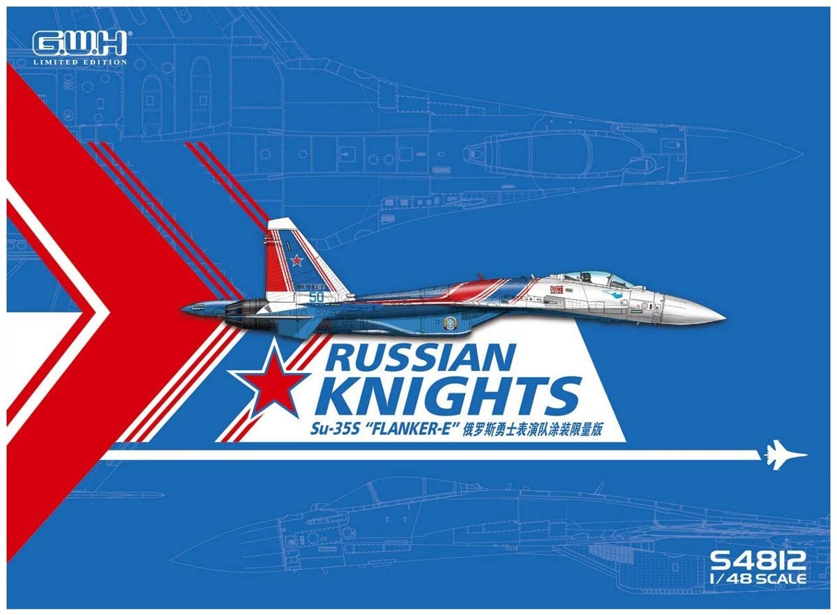 Great Wall Hobby 1/48 Su-35S フランカーE Great Wall Hobby 1/48 SU35S Flanker E & reference book