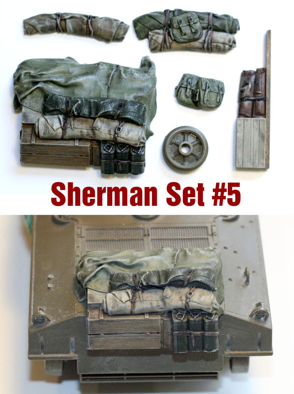 Value Gear SH005 1/35 Sherman Engine Deck & Stowage Set #5