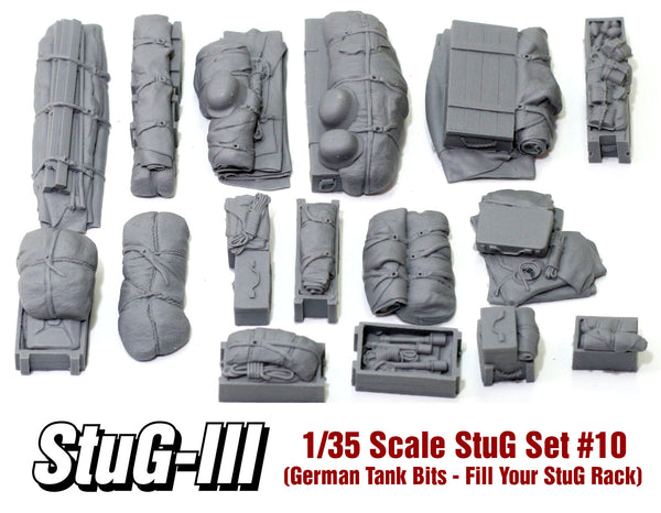 Value Gear STG10 1/35 Stug German Tank Bits Set #10