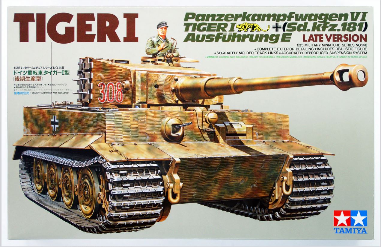 Tamiya 35146 1/35 Tiger I Ausf. E - Late Version