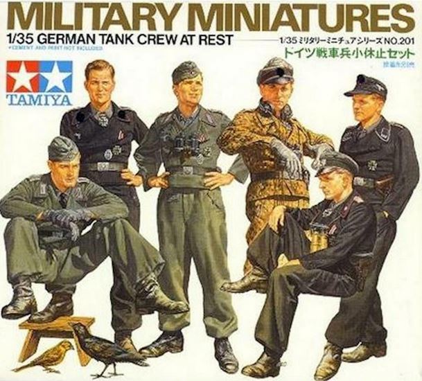 They keep getting better! Tamiya 1/35 figure sets 