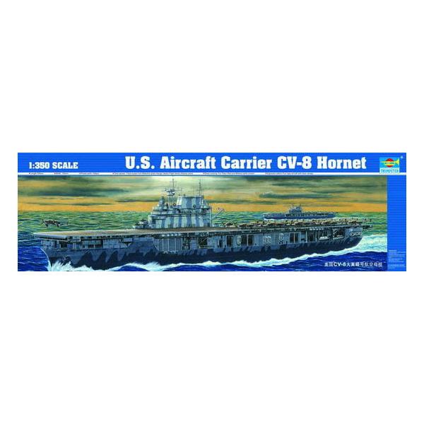 Trumpeter 05601 1 350 U.s. Aircraft Carrier Cv-8 Hornet