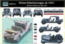 Master Box 35101 1/35 Polizei-KŸbelsitzwagen ab 1937 German military car, WWII era