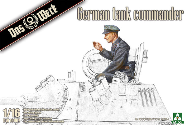 Das Werk 16007 1/16 German Tank Commander