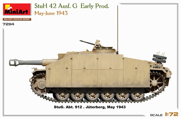 MiniArt 72114 1/72 StuH 42 Ausf. G Early Prod