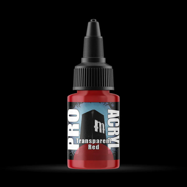 Monument Hobbies Pro Acryl Standard Transparent Red 22ml