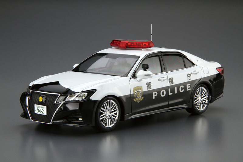 Aoshima 06872 1/24 Toyota GRS214 Crown Patrol Traffic Control Car '16