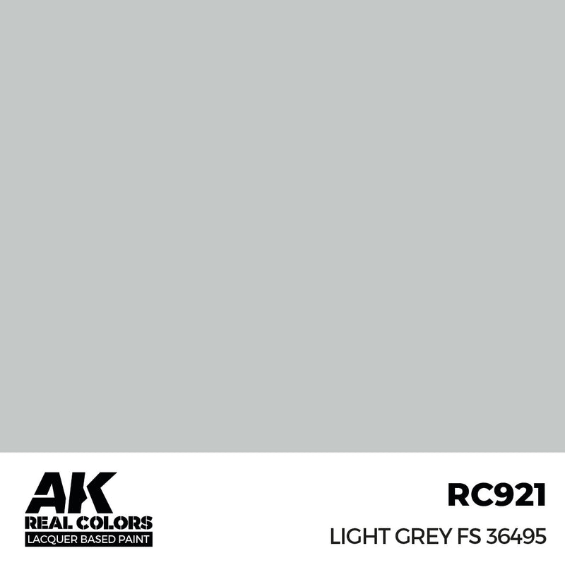 AK Interactive RC921 Real Colors Light Grey FS 36495 17ml