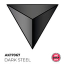 AK Interactive Quick Gen - Dark Steal 18 ml