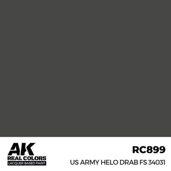 AK Interactive RC899 Real Colors US Army Helo Drab FS 34031 17ml