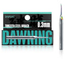 DSPIAE XPB-03 Dawning Tungsten Steel Push Broach 0.3mm