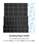 DSPIAE MSP-ES10 Sanding Paper for Arc Reciprocating Sanding Head