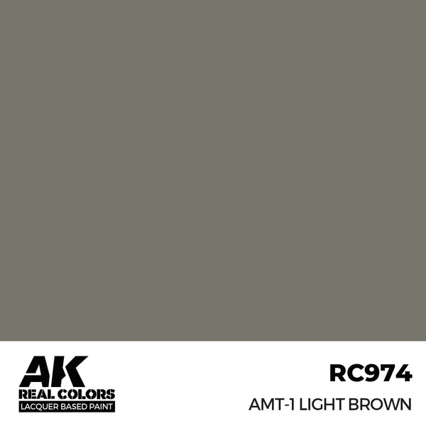 AK Interactive RC974 Real Colors AMT-1 Light Brown 17ml