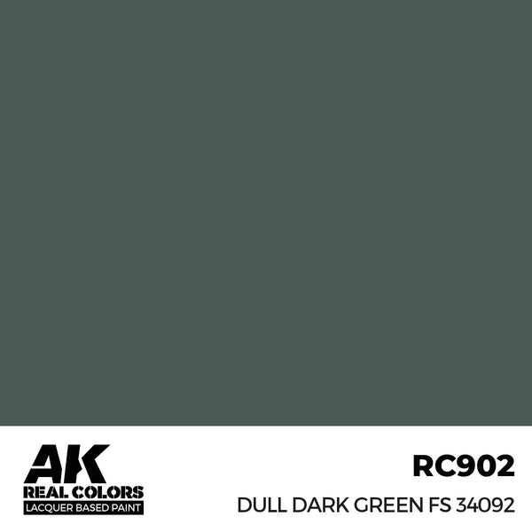 AK Interactive RC902 Real Colors Dull Dark Green FS 34092 17ml