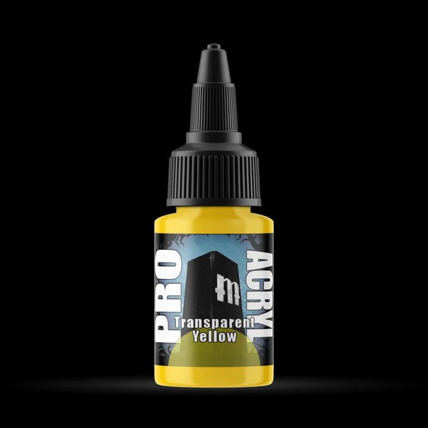 Monument Hobbies Pro Acryl Standard Transparent Yellow 22ml