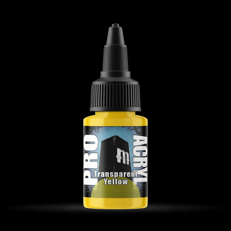 Monument Hobbies Pro Acryl Standard Transparent Yellow 22ml