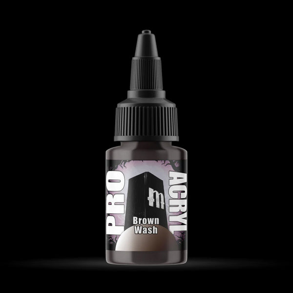 Monument Hobbies Pro Acryl Standard Brown Wash 22ml