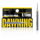 DSPIAE XPB-015 Dawning Tungsten Steel Push Broach 0.15mm