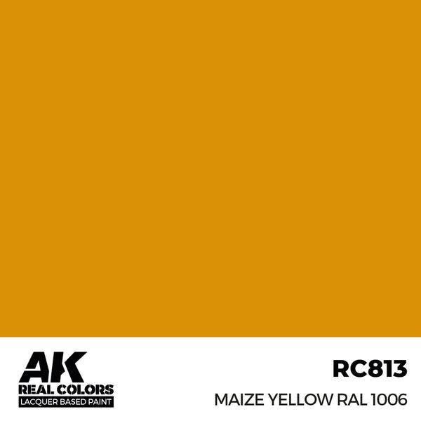 AK Interactive RC813 Real Colors Maize Yellow RAL 1006 17ml