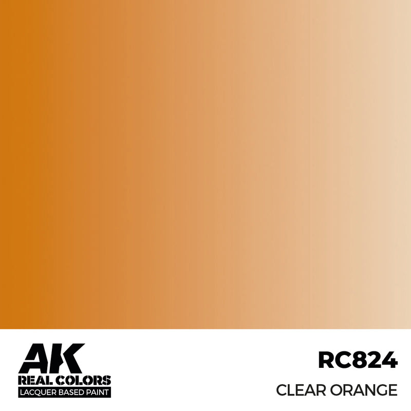 AK Interactive RC824 Real Colors Clear Orange 17ml