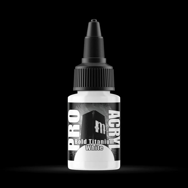 Monument Hobbies Pro Acryl Standard Bold Titanium White 22ml