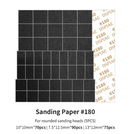 DSPIAE MSP-ES01 Sanding Paper for Arc Reciprocating Sanding Head