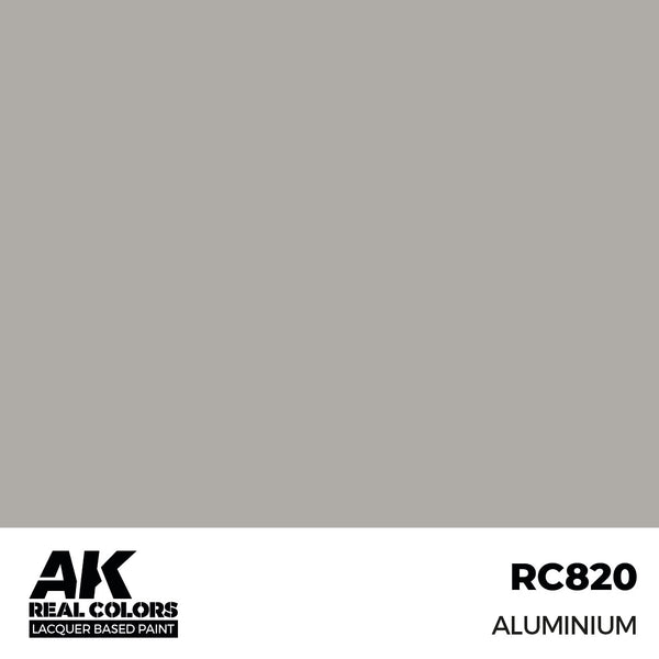 AK Interactive RC820 Real Colors Aluminium 17ml