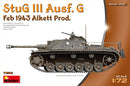 MiniArt 72101 1/72 StuG III Ausf. G Feb 1943 Prod.