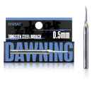 DSPIAE XPB-05 Dawning Tungsten Steel Push Broach 0.5mm