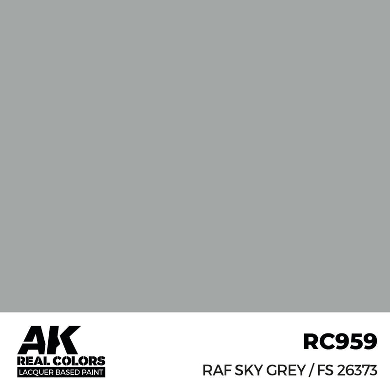 AK Interactive RC959 Real Colors RAF Sky Grey / FS 26373 17ml