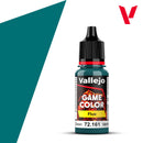 Vallejo Game Color 161  Fluorescent Cold Green (18ml)