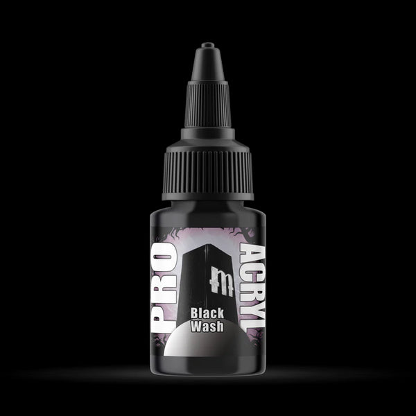 Monument Hobbies Pro Acryl Standard Black Wash 22ml