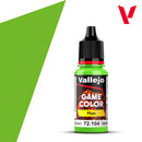 Vallejo Game Color 104 Fluo Green (18ml)