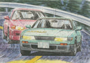 Fujimi 1/24 Initial D, S13 Silvia Kouichiro Iketani