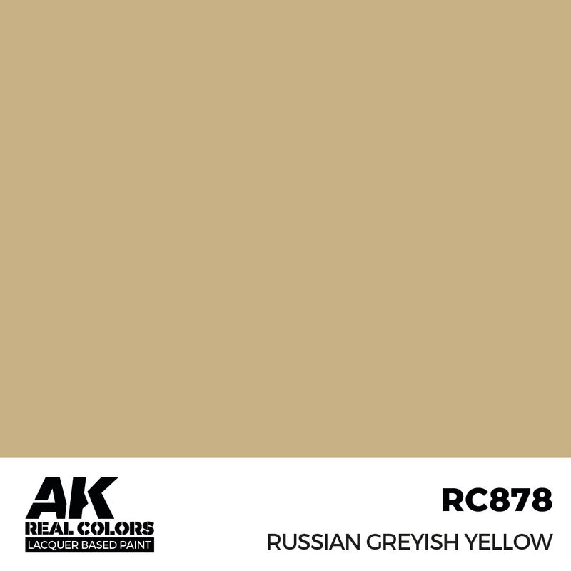 AK Interactive RC878 Real Colors Russian Greyish Yellow 17ml