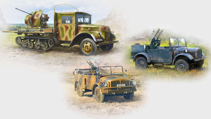 ICM DS3526 1/35 Self-propelled AA guns of the Wehrmacht