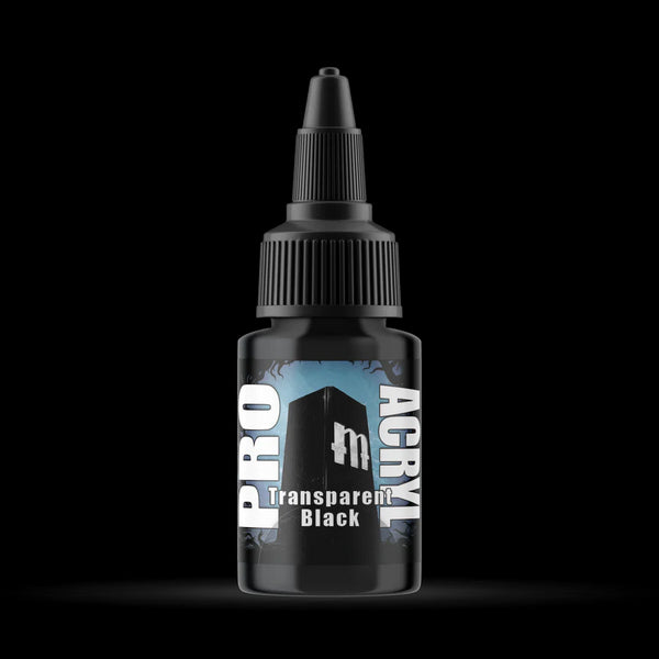 Monument Hobbies Pro Acryl Standard Transparent Black 22ml