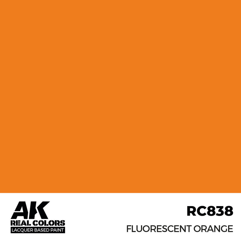 AK Interactive RC838 Real Colors Fluorescent Orange 17ml