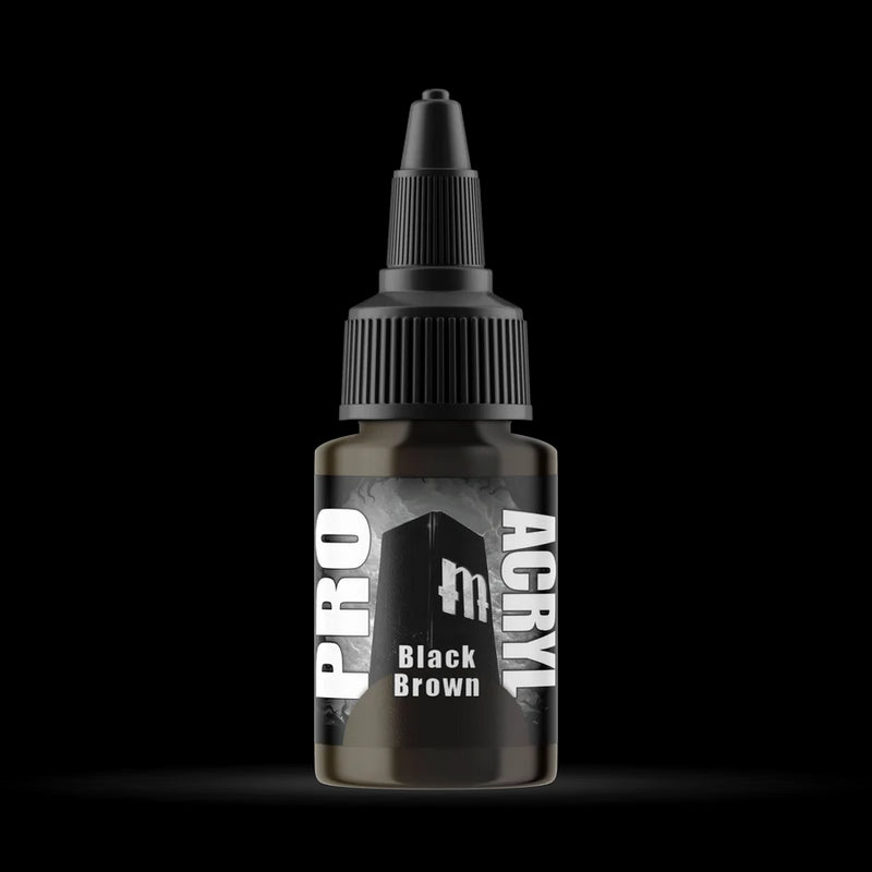 Monument Hobbies Pro Acryl Standard Black Brown 22ml