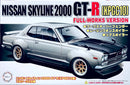 Fujimi 046709 1/24 Nissan Skyline 2000 GT-R KPGC10 Full-Works Ver. Car