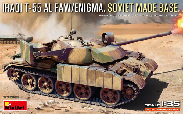 MiniArt 37095 1/35 Iraqi T-55 Al Faw/Enigma Tank (Soviet Made Base)