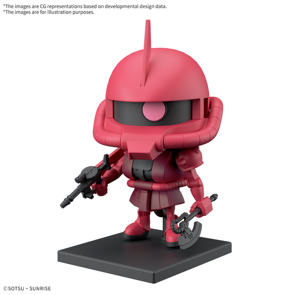 Bandai 2773781 1/1 CharZaku-Kun DX Set with Runner Ver. Recreation Parts