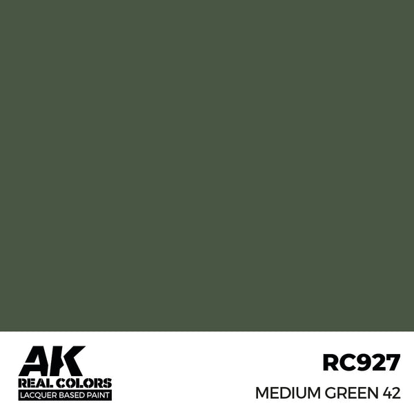 AK Interactive RC927 Real Colors Medium Green 42 17ml