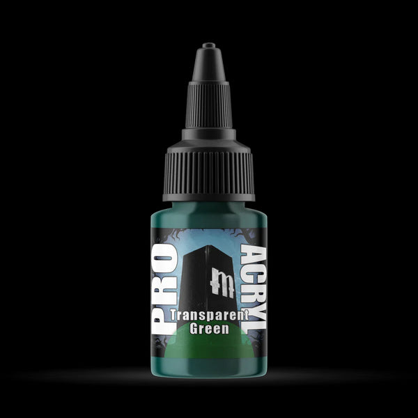 Monument Hobbies Pro Acryl Standard Transparent Green 22ml