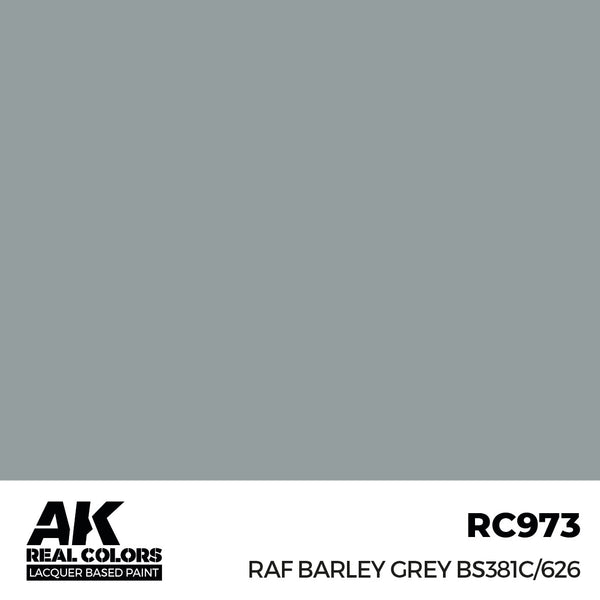 AK Interactive RC973 Real Colors RAF Barley Grey BS381C/626 17ml