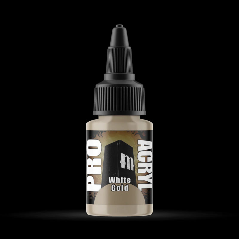 Monument Hobbies Pro Acryl Standard White Gold 22ml