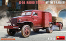 MiniArt 37062 1/35 K-51 Radio Truck with Trailer