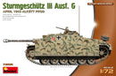 MiniArt 72106 1/72 Sturmgeschutz III Ausf. G, April 1943 Alkett Prod.