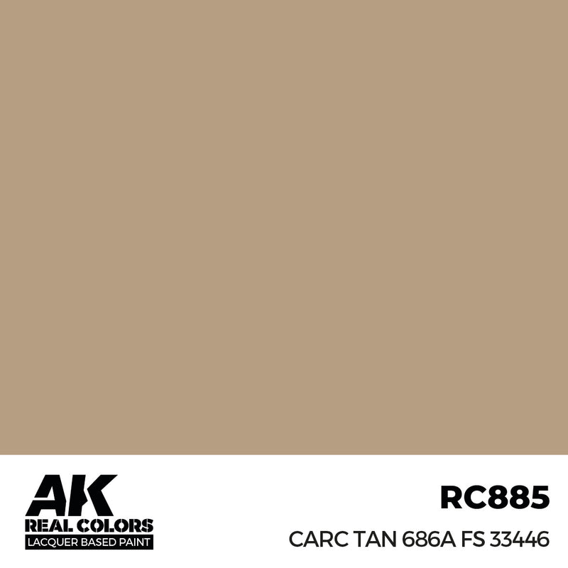 AK Interactive RC885 Real Colors CARC Tan 686A FS 33446 17ml