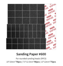DSPIAE MSP-ES06 Sanding Paper for Arc Reciprocating Sanding Head